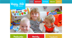 Desktop Screenshot of happy-kids.sk